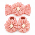 Baby Girls Headband & Shoes Set