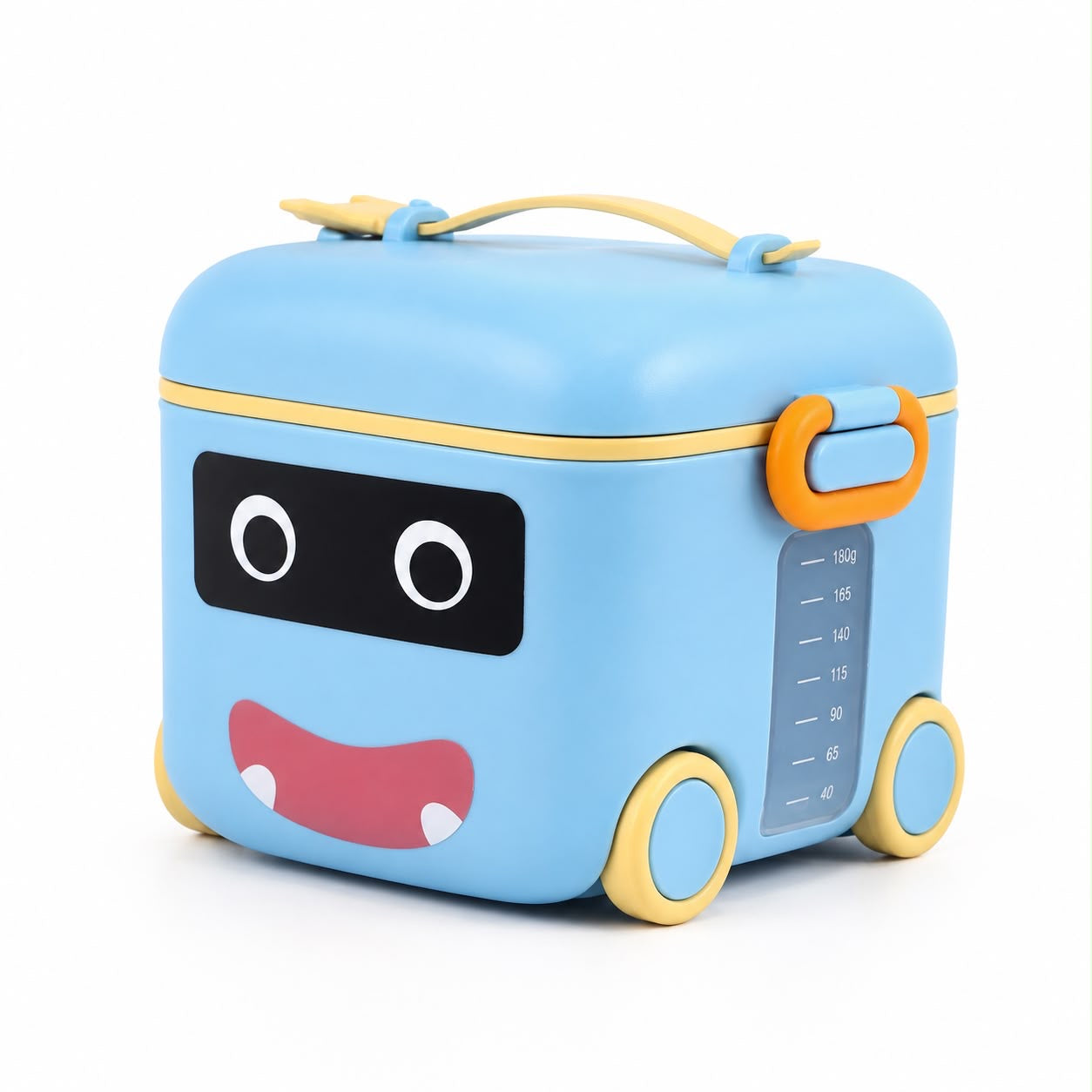 Baby Powder Container Toy with Wheels