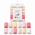12-Pack Ultra Soft Baby Washcloth Set – Gentle Cotton Towels for Newborns