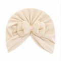 Baby Girls Soft White Bow Headband Cap – Cute & Stylish Newborn Headwear