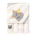 Premium Baby Bath Towel & Face Towel Set – 5 Pieces