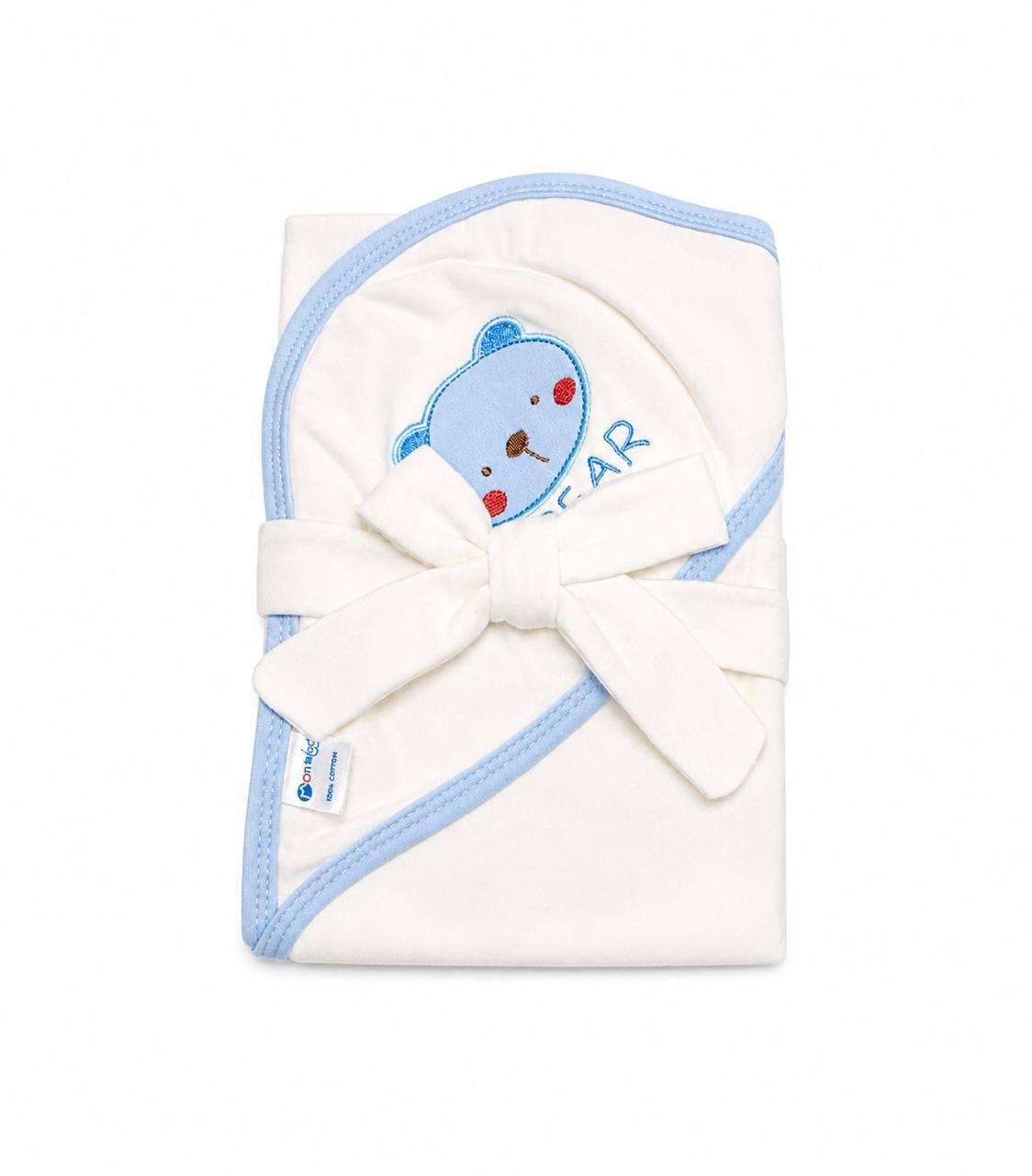 Baby Bear Hooded Wrap Blanket – Premium Newborn Swaddle