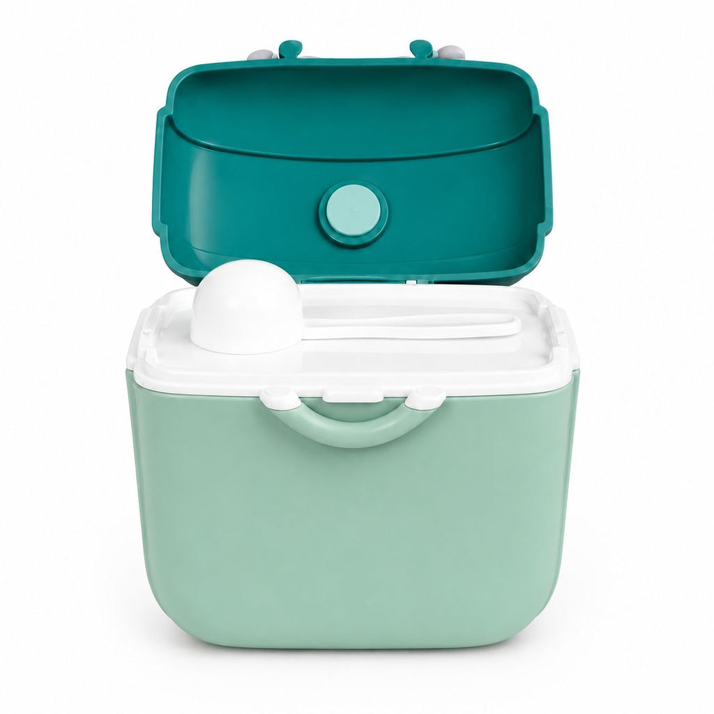 Hercules Portable Baby Formula Milk Powder Storage Container with Spoon – Convenient Travel Feeding Organizer for Moms