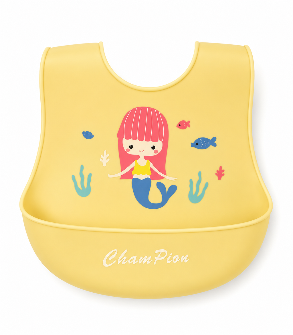 Baby Silicone Feeding Bib