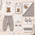 Baby Grey Newborn Gift Set – 11-Piece Essentials Set