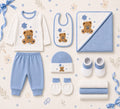 Baby Blue Newborn Gift Set – 11-Piece Essentials Set