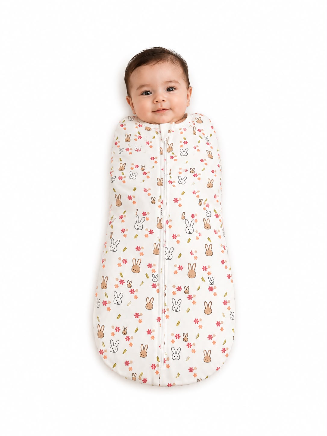 Rabbit Zip Swaddle | Soft & Cozy Newborn Swaddle Sack