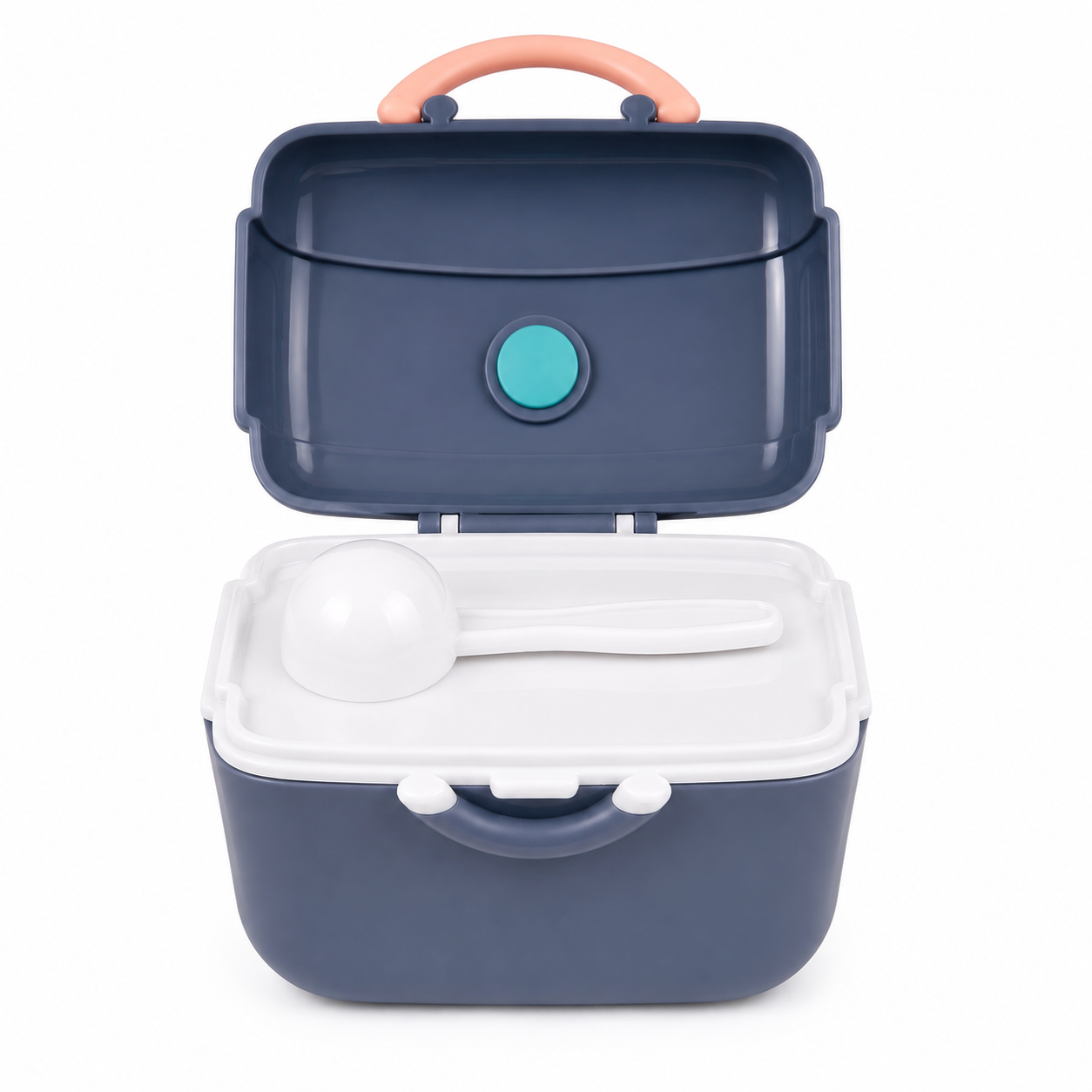 Hercules Portable Baby Formula Milk Powder Storage Container with Spoon – Convenient Travel Feeding Organizer for Moms